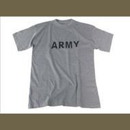 US Triko "Army" šedé